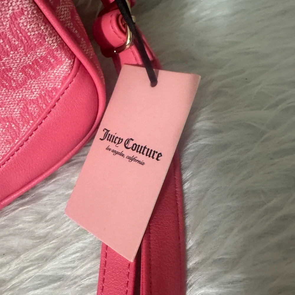 Juicy Couture Vibrant Pink Crossbody Bag